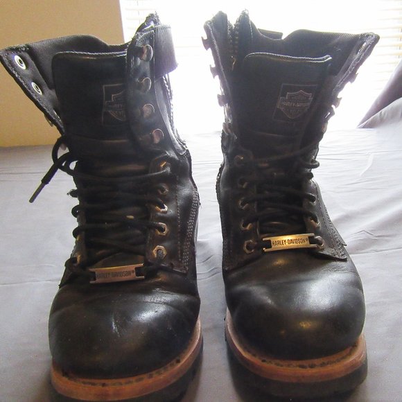 harley davidson tyson logger boots